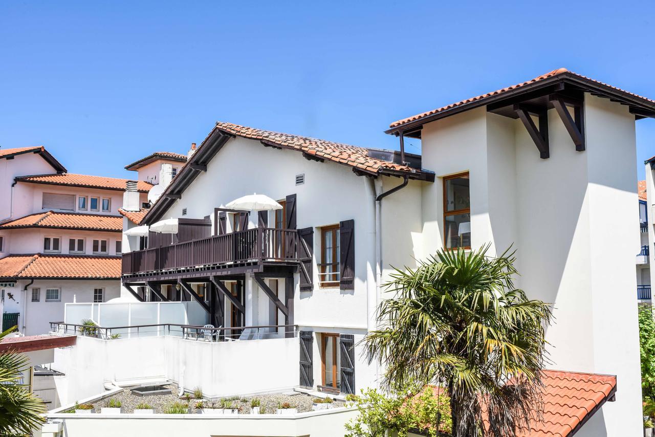 Logis Hotel & Restaurant Bergeret Sport Hendaye Exterior foto