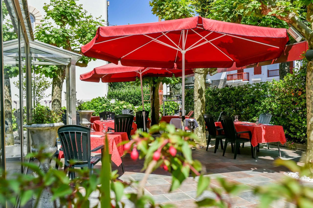 Logis Hotel & Restaurant Bergeret Sport Hendaye Exterior foto