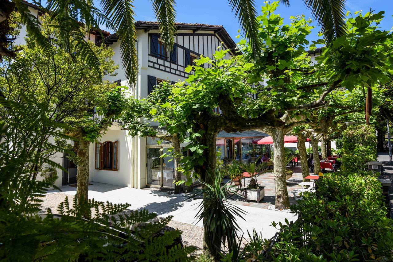 Logis Hotel & Restaurant Bergeret Sport Hendaye Exterior foto