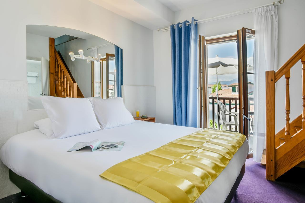 Logis Hotel & Restaurant Bergeret Sport Hendaye Exterior foto