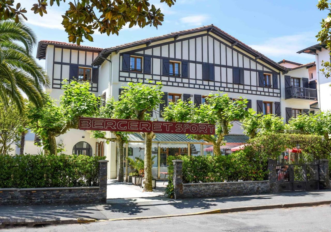 Logis Hotel & Restaurant Bergeret Sport Hendaye Exterior foto